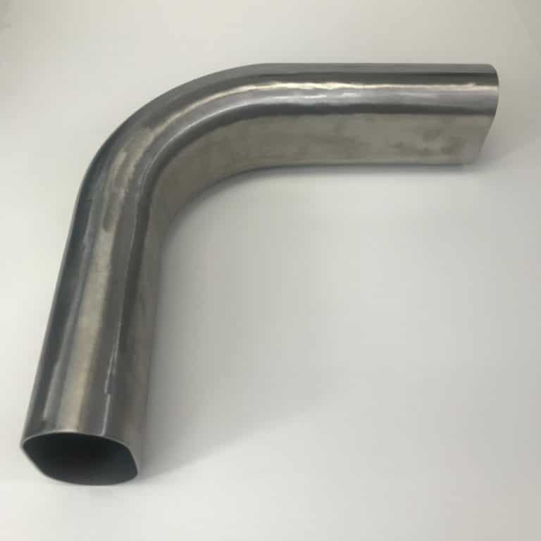 Oval 90° Vertical / Hard Way Bend Performance Tube Bending