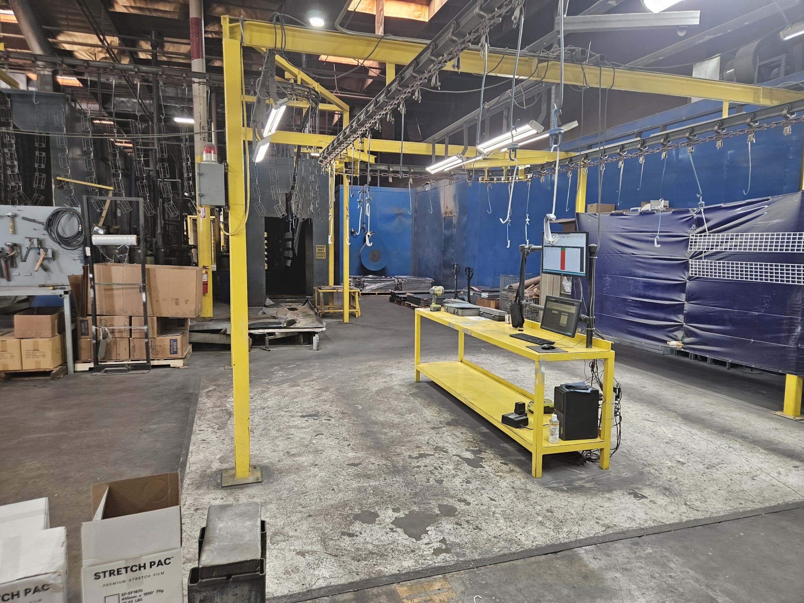 Powder Coat process